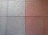 Плитка тротуарная «Колодец» 300*300*30 мм, серая